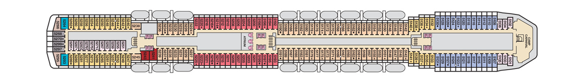 Carnival Cruise Lines Carnival Pride Deck Plans Deck 5 jpg.jpg